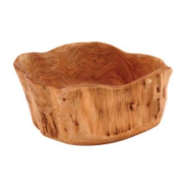 Imagem de Centro Mesa Wood 23x10cm Madeira Natural