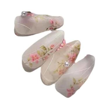 Imagem de Adesivos De Unha 5D Com Glitter De Vidro: Decoração Artística De Alta 