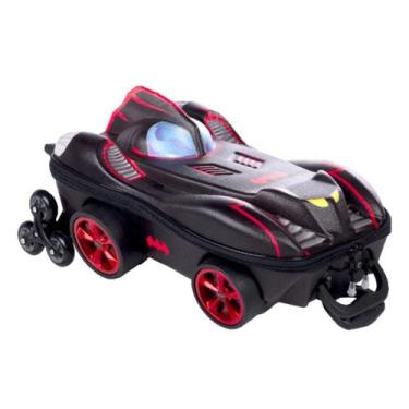 Imagem de Mochila De Rodinhas Batman Chrome Wheels Infantil Escolar - Diplomata,