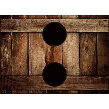 Imagem de Esteira Personalizada Madeira - EST0455 Tuddo Decor multi-colored Tamanho único