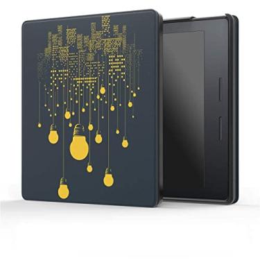 Imagem de CCOO Nova capa para Kindle Oasis (9ª, 2017 lançada e 10ª geração de 2019, 7 polegadas), capa de poliuretano premium, despertar/dormir automática inteligente