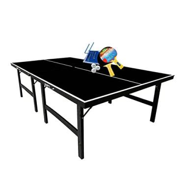 Imagem de MESA PING PONG COR PRETA MDP 15mm KLOPF 1010 + KIT Completo 5031