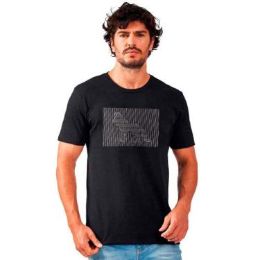 Imagem de Camiseta Acostamento Lines In23 Preto Masculino