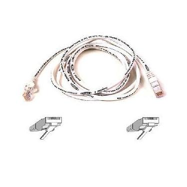 Imagem de Belkin Cabo de remendo - RJ-45 (m) - RJ-45 (m) - 30 cm - UTP - (Cat 5E) - Branco