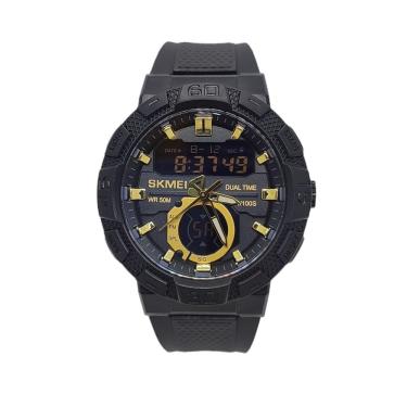 Imagem de Relógio Skmei Digital C/Luz Preto AnalógicoResistente à Água