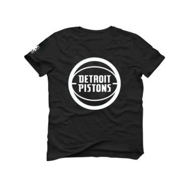 Imagem de Camiseta Basquete Detroit Pistonss Rose Ben Wallace Camisa - Loja Whit