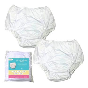 Imagem de Kit 2 Protetores de Fralda Geriatrica Plástica Reutilizável - Minha Es