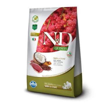 Imagem de Ração Seca ND Quinoa Canine SkinCoat Pato Adult para Cães Adultos com 