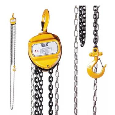 Imagem de Talha Manual Csm Capacidade De 1000kg Com 5mt Corrente - Cns