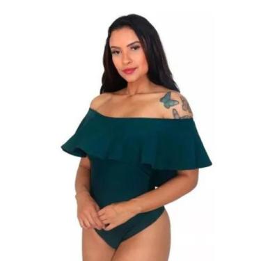 Imagem de Casaco Sobretudo Feminino Tricot Inverno R043 - Stylestore, Verde escu