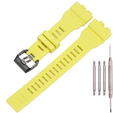 Imagem de Pulseira de relógio de resina compatível com Casio G-Squad GBA-800 GBD800 masculina GBD800 pulseira de reposição de borracha acessórios de relógio (Fgreen)