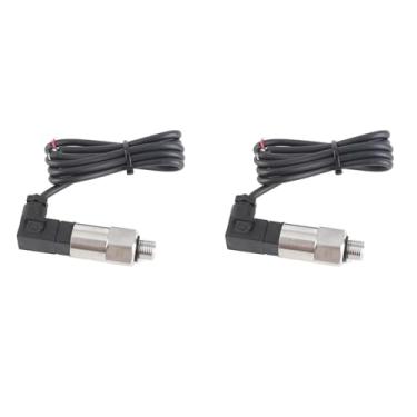 Imagem de Sensor de Pressão, 2 Peças, Transdutor de Pressão 4-20ma, Saída G1/4, Transmissor de Pressão de Silicone, Vácuo, água, Gás, óleo, Pressão