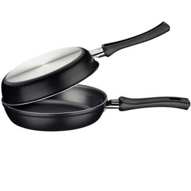 Imagem de Omeleteira Tramontina Loreto 20123 Antiaderente 20cm, GRAFITE