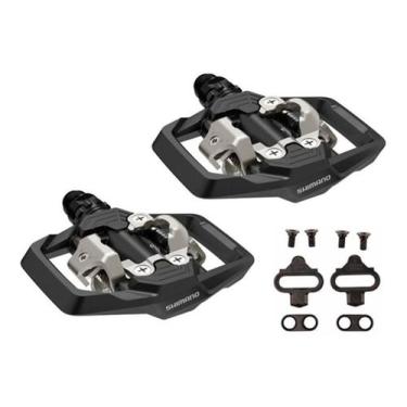 Imagem de Pedal Shimano Pd-me700 Plataforma E Clip Com Tacos Mtb Bike