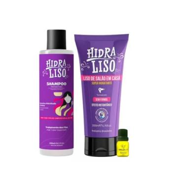 Imagem de Selagem HidraLiso Progressiva Orgânica 200 Shamapoo 250 Ml