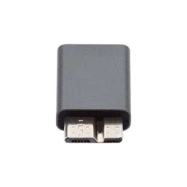 Imagem de chenyang Adaptador Micro B para USB, Micro B Macho para USB C Fêmea 10 Gbps Transferência de Dados 5V1.5A Adaptador Conversor de Liga de Alumínio de Carregamento Rápido para Disco Rígido/Telefone