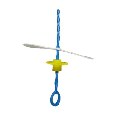 Imagem de Conjunto com 50 Brinquedinhos Mini Brinquedo Plástico Nacional Kit para Lembrancinhas Mimos Prendas Sacolinha Surpresa Festas (50 Giro Helice)