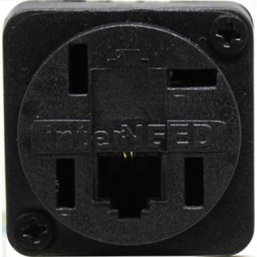 Imagem de Tomada Tel Extensao C/1 Adap.Imp.Cent.Intern - Kit C/10 Unidades - INT