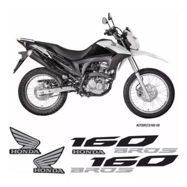 Imagem de Adesivo Protetor Lateral Honda Nxr Bros 160 2015 Kit 08 - Resitank