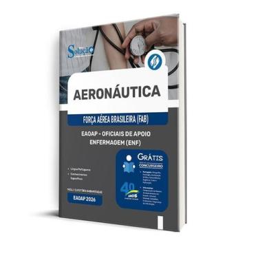 Imagem de Apostila Aeronáutica do Brasil  - EAOAP - Oficiais de Apoio - Enfermag