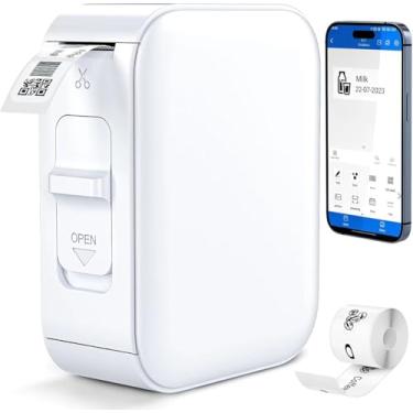 Imagem de Impressora Portatil, Etiquetadora Adesiva, Impressora Termica, Impressora Termica Etiquetas, Etiquetadora, Mini Lmpressora de Etiquetas, Bluetooth