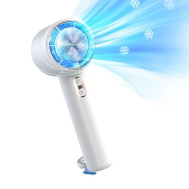 Imagem de SAVIOR COOL Ventilador de resfriamento portátil portátil, ventiladores de mão turbo 2 em 1, mini ar condicionado de alta velocidade com 13000 RPM, ventilador portátil para viagens ao ar livre