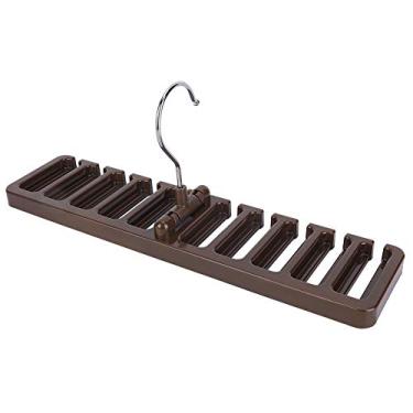 Imagem de Barra Multifuncional de Barra de Roupas -rack -rack Warden Organizador Material Abds Grosso (Marrom)