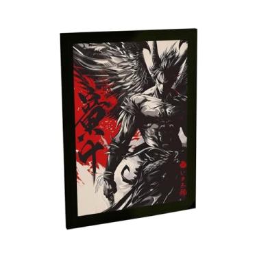 Imagem de Quadro Decorativo Anime Monstro Ilustração Japão Games Decoração Poster Quarto Sala