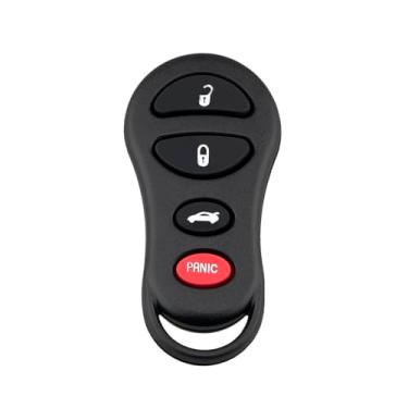 Imagem de Kilessgo Serve para Chrysler 300 Concorde LHS Sebring Dodge Intrepid Stratus Viper Jeep Liberty 2003 2004 2005 2006 chaveiro GQ43VT17T 315MHz 4 botões