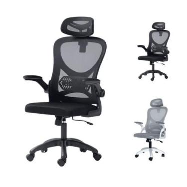 Imagem de Cadeira de Escritório Ergonômica Giratória Office Presidente Columbus 