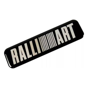 Imagem de Adesivo Ralliart Resinado 2,6X10 Cms Rs33