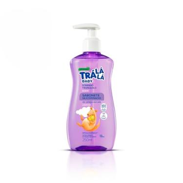 Imagem de Trá Lá Lá Sabonete Líquido Suave Personagem Baby Branco E Roxo 250 Ml