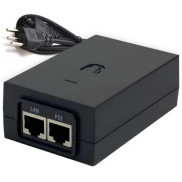 Imagem de Fonte Poe, Ubiquiti Networks, 48v, 0.5a, Unifi Gigabit, Poe-48-24w-g-br, Unifi