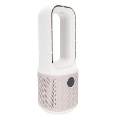 Imagem de Ymiko Compact 14.2in Fan Sem Lâminas Com Oscilação de 60 °, 9 Configurações de Velocidade, Luz Noturna, Bateria Recarregável do Timer para Casa e Escritório Use Ultra Soil Silencioso Fan de