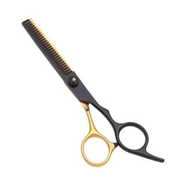 Imagem de Tesoura De Corte De Cabelo Inoxidável De 6 Polegadas Para Barbearia, T