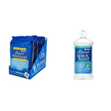 Imagem de Pano de limpeza T.N. Dickinson's Witch Hazel 4x25 + Adstringent