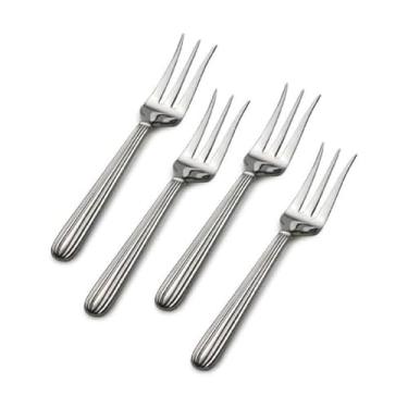 Imagem de Mikasa Garfo de coquetel de aço inoxidável Italian Countryside, conjunto de 4