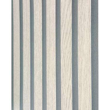 Imagem de Papel De Parede Vinilico Estilo Ripado Marfim - Unique5067