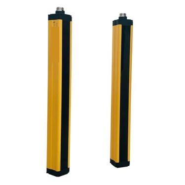Imagem de 40 mm 22 sensor de cortina de luz de segurança grade de segurança protetor fotoelétrico receptor transmissor infravermelho NPN/NPN (varredura máxima 3,5 m_NPN)