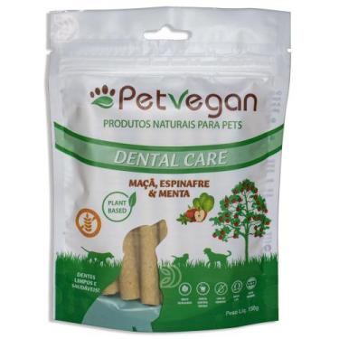 Imagem de Dental Care PetVegan Maça Espinafre Menta 150g - Sem Glúten