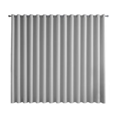 Imagem de Cortina Basic Blackout Tecido Corta Luz 6,00x2,70m para Varão Simples 