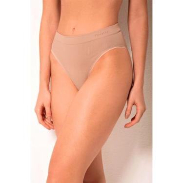 Imagem de Calcinha Caleçon Trifil C04095 Feminina Sem Costura Canelada Microfibr