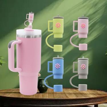 Imagem de Stanley Cup Tampa de palha, Mini Topper 10 mm Tampas de pontas reutilizáveis