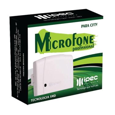 Imagem de Microfone Ipec Profissional Para Cftv