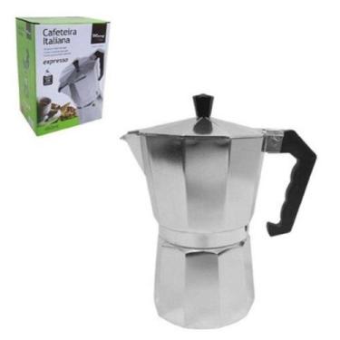 Imagem de Cafeteira Italiana 450ML Com 9 Xícaras Alumínio - Wincy