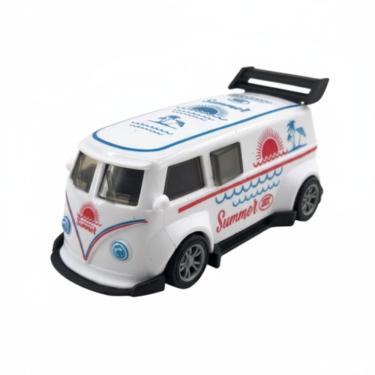 Imagem de Mini Carrinho Pull Back Garagem S.A. Turbo Aventura - Branco Summer