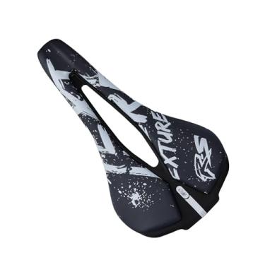 Imagem de Selim de bicicleta de montanha, assentos masculinos de bicicleta para conforto | Almofada reflexiva acolchoada ergonômica à prova d'água respirável para exercícios internos Cruiser Gravel Trilha de