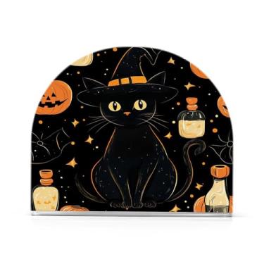 Imagem de xigua Porta-guardanapos de papel acrílico transparente elegante para mesas dispensador de papel de seda independente para mesa de jantar restaurante decoração de casa, pacote com 2