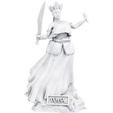 Imagem de Estátua Iansã Orixá Deusa dos Ventos - Umbanda Candomblé - Versão 2 (Cor Mármore)