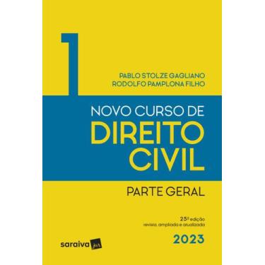 Imagem de Livro - Novo Curso de Direito Civil - Vol 1 - Parte Geral - 25ª edição